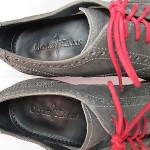 Cole Haan AIR COLTON Casual Suede Wingtip Oxford Dark Gray Sz 8M
