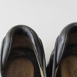 Men’s Cole Haan Nike Air black stitched leather casual loafers slip ons sz 12M