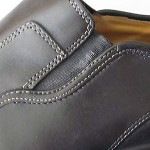 Men’s Cole Haan Nike Air black stitched leather casual loafers slip ons sz 12M