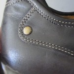 Men’s Cole Haan Nike Air black stitched leather casual loafers slip ons sz 12M