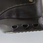 Men’s Cole Haan Nike Air black stitched leather casual loafers slip ons sz 12M