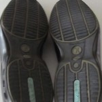 Men’s Cole Haan Nike Air black stitched leather casual loafers slip ons sz 12M