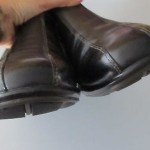 Men’s Cole Haan Nike Air black stitched leather casual loafers slip ons sz 12M
