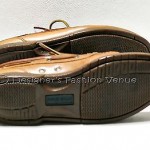 R187 Cole Haan Shoes Size 8 D Brown Leather Lace Men Casual Boat Shoes
