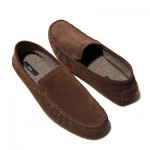 HUGO BOSS GIFT SET Brown Drivers Loafers 11 44 Mens Casual Moccasins 11.5 44.5
