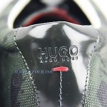 HUGO BOSS RED LABEL FUTAMIO GREEN SHOES SNEAKERS LEATHER & CANVAS NEW SIZE 10 43