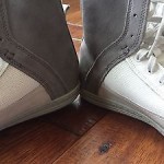 NEW MENS DIESEL DRUGO GULLIVER WHITE / CHARCOAL GRAY SNEAKERS HIGH TOPS SIZE 11