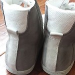 NEW MENS DIESEL DRUGO GULLIVER WHITE / CHARCOAL GRAY SNEAKERS HIGH TOPS SIZE 11