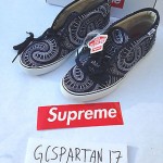 Supreme Vans Uptown Chukka Navy Size 11