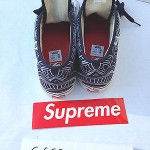 Supreme Vans Uptown Chukka Navy Size 11