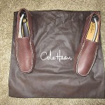 Cole Haan Shoes Moccasins Size 10 Brown Leather Men Excellent!