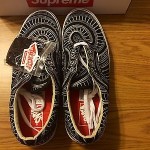 Supreme Vans Uptown Era Size 13 Black