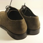 MSRP 245.00 New Cole Haan Air Giraldo Wingtip Mens Oxford Grey Suede Size 12
