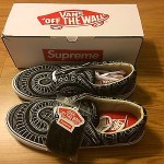 Supreme Vans Uptown Era Size 13 Black