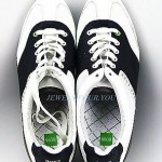 HUGO BOSS GREEN LABEL FASTER BLACK & WHITE SHOES SNEAKERS LEATHER NEW SZ 11 44