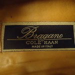 Mens Used Cole Haan Bragano Size 10 Kilte Tassel Brown Leather Slip On Nice!!!!!