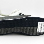 HUGO BOSS GREEN LABEL FASTER BLACK & WHITE SHOES SNEAKERS LEATHER NEW SZ 11 44