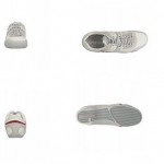 NIB DIESEL Brand Men’s Korbin II High Rise White Red Fashion Shoes Sneakers U