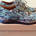 Mens COLE HAAN ‘Lunargrand Long Wingtip’ Lace Up Shoes in Digital Camo (SiZE 9)