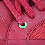 HUGO BOSS GREEN LABEL APACHE IV RED SHOES SNEAKERS LEATHER NEW SIZE 10 43