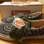 Supreme Vans Uptown Era Size 13 Black