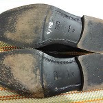 STUNNING HUGO BOSS ITALIAN MEN SHOES SZ 9.5 BLACK LEATHER LOAFERS SLIP ONS
