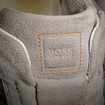 HUGO BOSS LEATHER SNEAKERS  SIZE US 12 EUR 46  HOT MUST HAVE