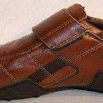 DIESEL “Izar” Brown Leather Front Strap Shoes Moccasins Men’s Sz. 9.5