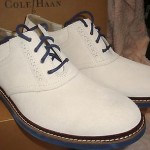 NEW COLE HAAN Air Franklin Saddle White Suede Shoes size 9,13  ret $198