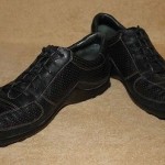 Men’s COLE HAAN Casual Oxfords, Black Leather – Size 12 M