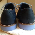Cole Haan Great Jones Wingtip in black iris/chambray – men’s size 9.5
