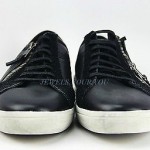 HUGO BOSS ORANGE LABEL SOUNDY BLACK SHOES SNEAKERS LEATHER SUEDE NEW SIZE 10 43