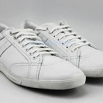 HUGO BOSS BLACK LABEL WHITE SHOES SNEAKERS 100% LEATHER NEW SIZE 12 45
