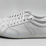 HUGO BOSS BLACK LABEL WHITE SHOES SNEAKERS 100% LEATHER NEW SIZE 12 45