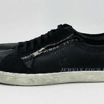 HUGO BOSS ORANGE LABEL SOUNDY BLACK SHOES SNEAKERS LEATHER SUEDE NEW SIZE 10 43