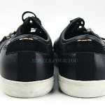 HUGO BOSS ORANGE LABEL SOUNDY BLACK SHOES SNEAKERS LEATHER SUEDE NEW SIZE 10 43