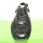 Brand New Hugo Boss Mens Space Up Sneakers black size 10 13