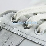HUGO BOSS BLACK LABEL WHITE SHOES SNEAKERS 100% LEATHER NEW SIZE 12 45