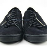 HUGO BOSS ORANGE LABEL SONORO BLACK SHOES SNEAKERS CANVAS & SUEDE NEW SIZE 10 43