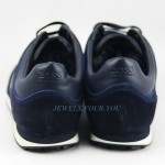 HUGO BOSS BLACK LABEL NIKORIO BLUE SHOES SNEAKERS LEATHER & SUEDE NEW SIZE 10 43