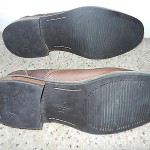 Men’s Cole Haan Brown Leather Slip On Loafer Nike Air Out Sole Size 10 M