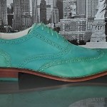 $228 Cole Haan AIR COLTON WINGTIP Oxford shoes TEAL lunargrand drake Size 11.5