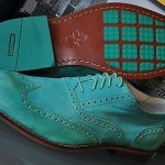 $228 Cole Haan AIR COLTON WINGTIP Oxford shoes TEAL lunargrand drake Size 11.5