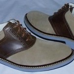 Cole Haan Air Franklin Saddle Oxfords, Milkshake suede Leather Upper, 8.5 M, New