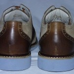 Cole Haan Air Franklin Saddle Oxfords, Milkshake suede Leather Upper, 8.5 M, New