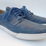 COLE HAAN NIKE AIR MEN’S WINGTIP BLUE LEATHER FASHION SNEAKERS SIZE 11 M