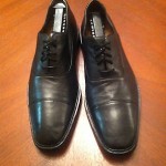 MEN’S COLE HAAN NIKE AIR BLACK OXFORD LEATHER SHOES SIZE 8