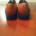 MEN’S COLE HAAN NIKE AIR COGNAC OXFORD LEATHER SHOES SIZE 12