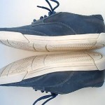 COLE HAAN NIKE AIR MEN’S WINGTIP BLUE LEATHER FASHION SNEAKERS SIZE 11 M