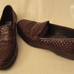 Cole Haan Bragona Woven Leather  Mens Shoes  Loafer Slip Ons Driving